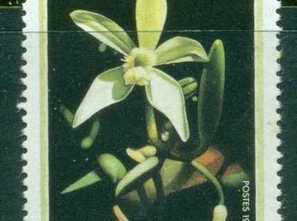 French-Polynesia-1990-Vanilla Orchid Flower 34f