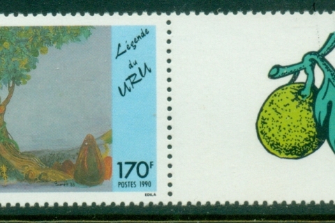 French-Polynesia-1990-Polynesian Legends 170f