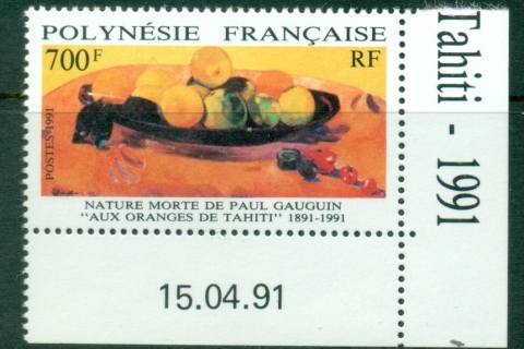 French-Polynesia-1991-Gaugin Still Life