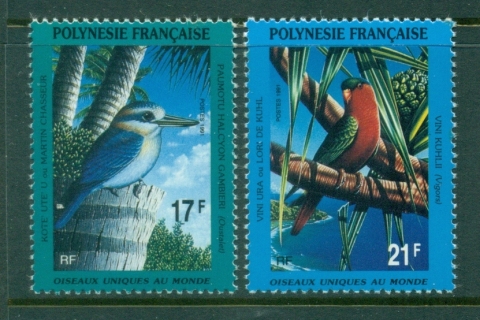 French-Polynesia-1991-Birds