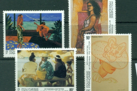 French-Polynesia-1993-Paintings