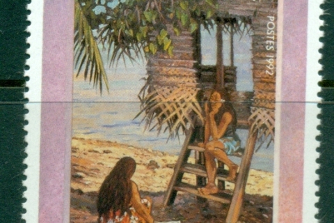 French-Polynesia-1992-Paintings 55f