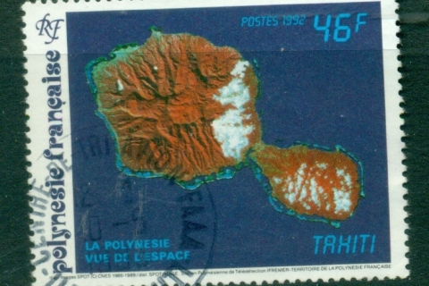 French-Polynesia-1992-International Space year 46f