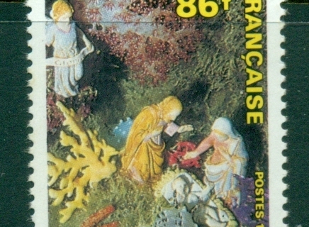 French-Polynesia-1991 Xmas 86f