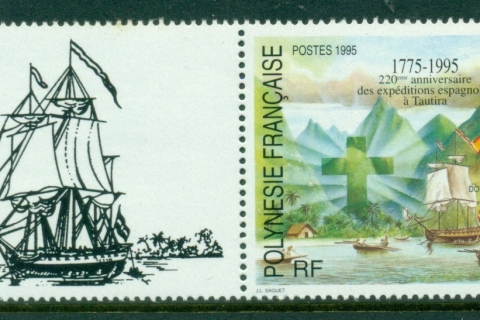 French-Polynesia-1995-Dom Domingo de Boenechea\'s Tautira Expedition