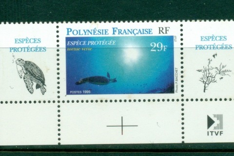 French-Polynesia-1995-Nature protection, Marine Life