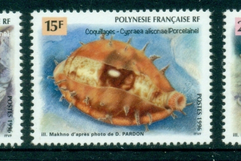 French-Polynesia-1996-Seashells