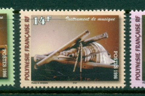 French-Polynesia-1996-Musical Instruments