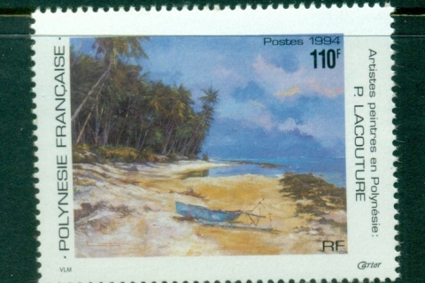 French-Polynesia-1994-Paintings of French Polynesia 110f