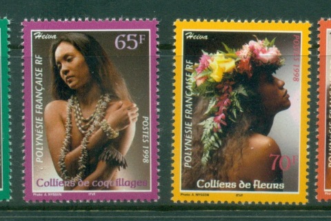 French-Polynesia-1998-Tahiti Festival of Flower & Shell garlands