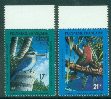 French-Polynesia-1991-Birds-MUH