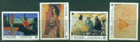 French-Polynesia-1993-Paintings-MUH