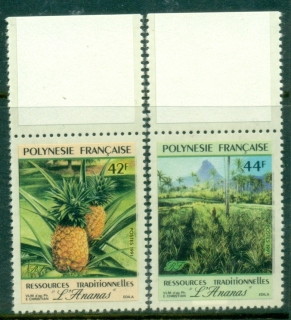 French-Polynesia-1991-Pineapples-PS-MUH