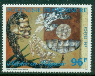 French-Polynesia-1997-Tahtian-Artists-96f-MUH