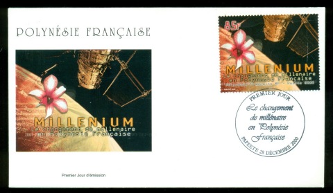 French-Polynesia-2000-Advent of the New Millenium FDC