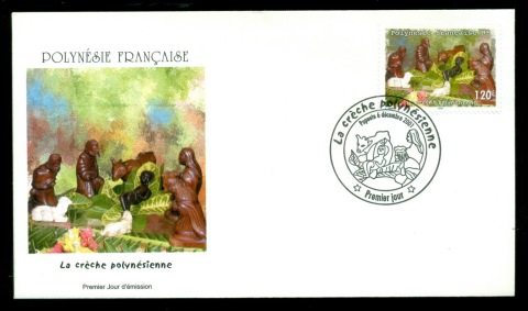 French-Polynesia-2001-Xmas FDC