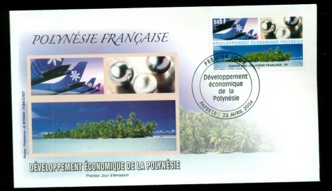 French-Polynesia-2004-Polynesian Economic Development FDC