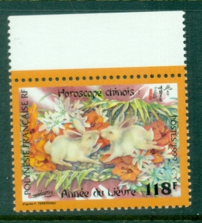 French-Polynesia-2000-New Year of the Rabbit