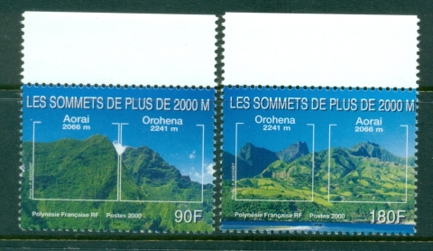 French Polynesia 2000 Mountains