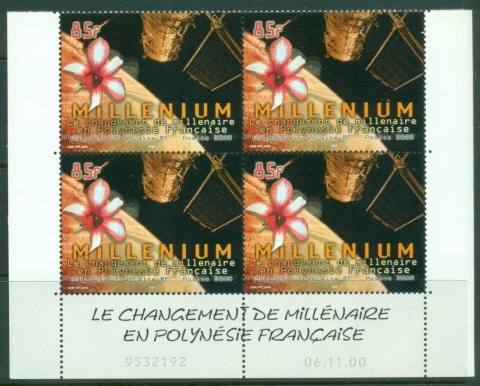 French Polynesia 2000 New Millenium blk4