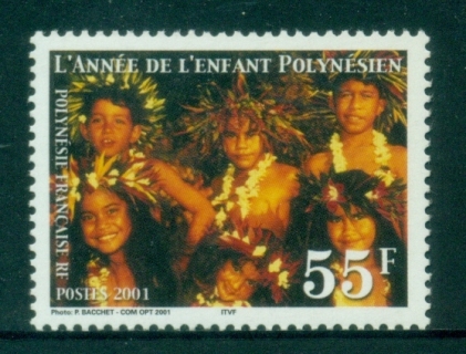 French-Polynesia-2001-Year of the Polynesian Child