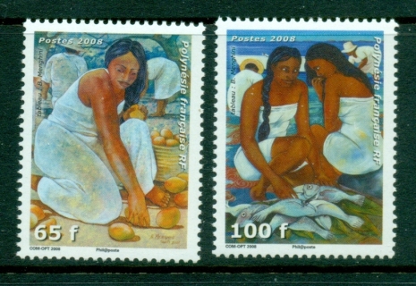 French-Polynesia-2008-Paintings of Women by Benilde Menghini