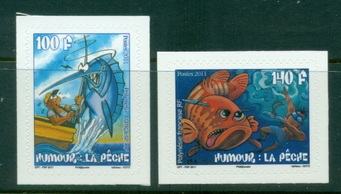 French-Polynesia-2011-Fishing Cartoons P&S