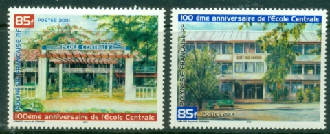 French-Polynesia-2000-Central-School-Centenary-MUH