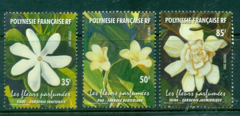 French-Polynesia-2001-Perfume-Flowers-MUH