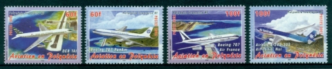 French-Polynesia-2005-Historic-Airplanes-MUH