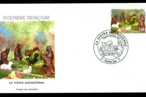 French-Polynesia-2001-Xmas FDC
