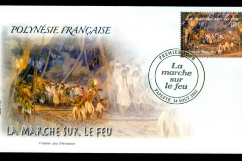 French-Polynesia-2003-Firewalkers FDC