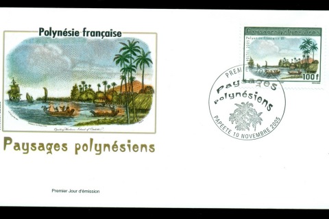 French-Polynesia-2005-O\'Parrey Harbour FDC