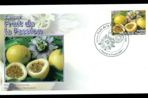 French-Polynesia-2009-Passion Fruit FDC