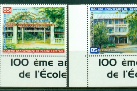 French-Polynesia-2001 Central School centenary