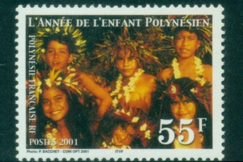 French-Polynesia-2001-Year of the Polynesian Child