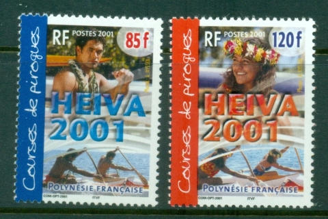 French-Polynesia-2001 Pirogue Racing