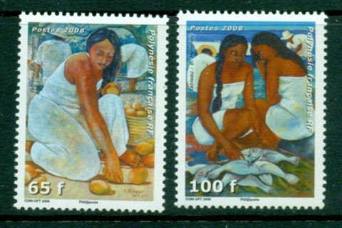 French-Polynesia-2008-Paintings of Women by Benilde Menghini