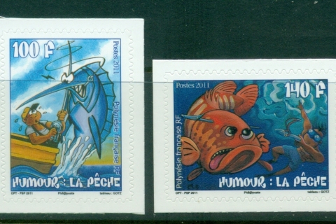 French-Polynesia-2011-Fishing Cartoons P&S