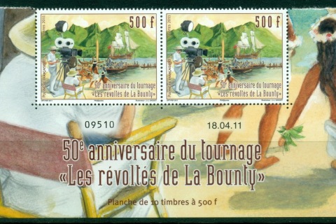 French-Polynesia-2011-Filming of Mutiny on the ounty 50th Anniv. Pr