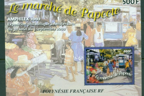 French-Polynesia-2002-AMPHILEX 2002 Stano Ex. MS