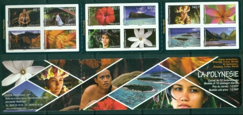 French-Polynesia-2008-Polynesian-Scenes-booklet-MUH