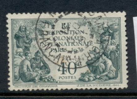 French Sudan 1931 Colonial Exposition 40c