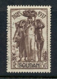 French Sudan 1937 Paris International Exposition 50c