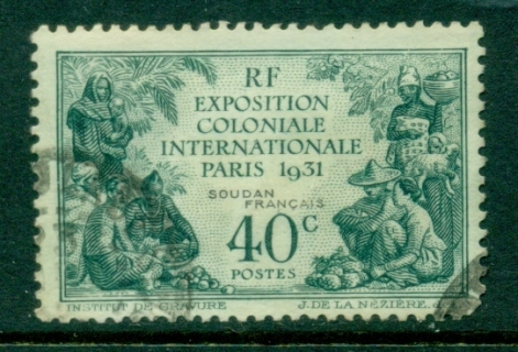 French-Sudan-1931-Colonial-Expo-40c-FU