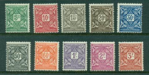 French-Sudan-1931-Postage-Dues-MLH