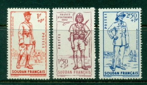 French-Sudan-1941-Vichy-Issue-MUH