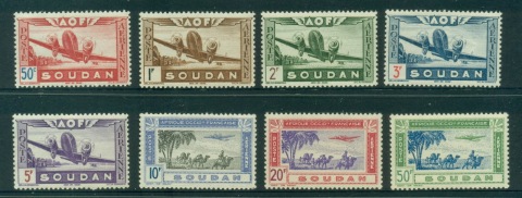 French-Sudan-1942-Airmail-MUH