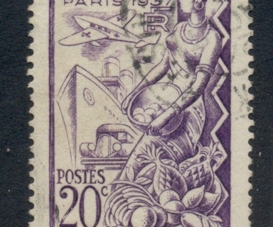 French Sudan 1937 Paris International Exposition 20c