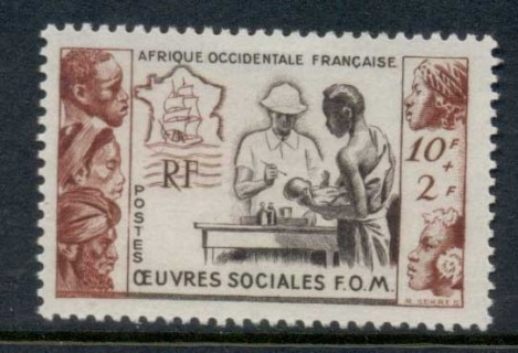 French West Africa 1950 Tropical Medecine